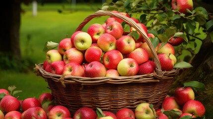 red view apple fruit