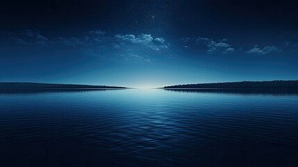 Fototapeta premium moonlight dark blue gradient