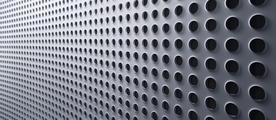 Metal background pattern. Metal grid texture banner