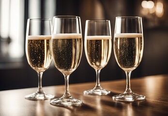 Sparkling Champagne Glasses