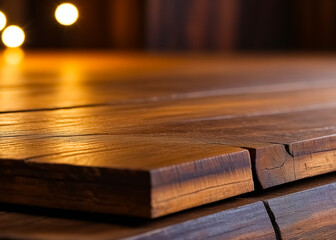 Old wooden background. Generative AI