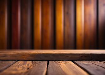 Old wooden background. Generative AI