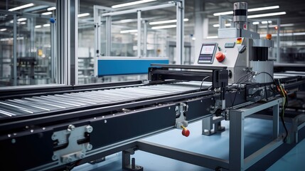 Fototapeta premium belt automation laboratory equipment