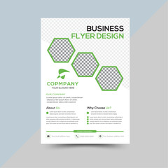 Corporate creative colorful business flyer template design set, abstract business flyer, vector template design or business poster template design
