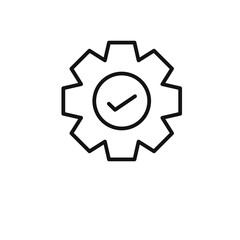 Engineering tool icon outline collection in black