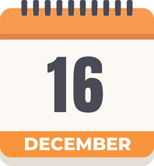25 December Yellow Icon