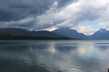 View of Water in Mountain