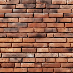Obraz premium Seamless pattern of brick wall