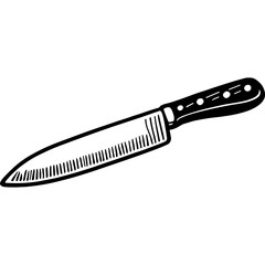 Doodle Kitchen Knife 