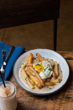 Fried Egg Poutine