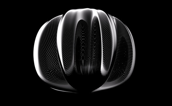 Black abstract - Powered by Adobe