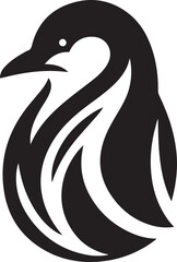 Fototapeta premium black and white swan