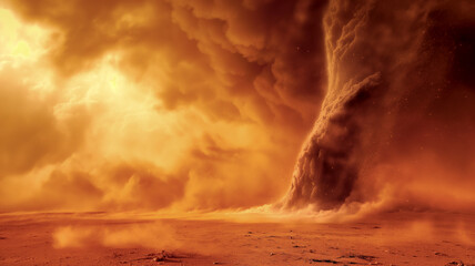 tornado, whirlwind, storm, destruction, fields, Kansas, desert, Fire tornado, nature, cataclysm, apocalypse, hurricane,