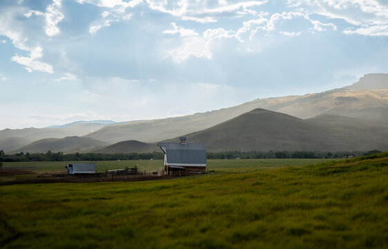 Barn in the hills