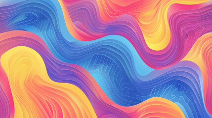 Abstract design with seamless patterns. Can be used for banners, posters, covers, and greeting cards.