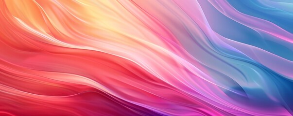 Fototapeta premium Vibrant abstract background with flowing vivid colors for creative design