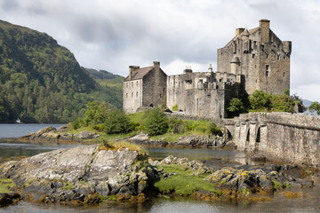 Eilean Donan Castle Overlooking Loch Duich, Scotland