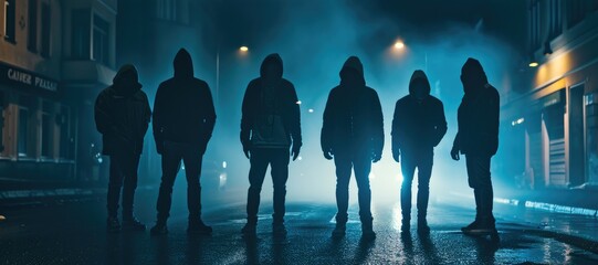 Cinematic Streets: Urban Gangsters in Night