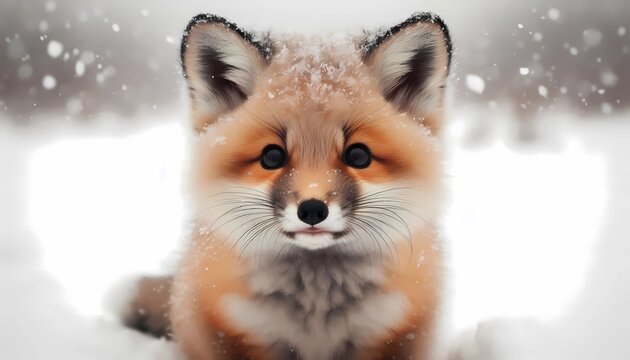 Rotfuchs im Winter