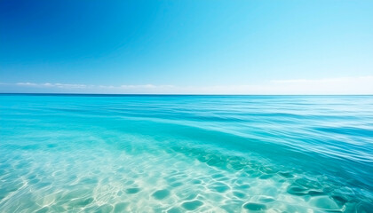 Obraz premium 透明度の高い南国の海の景色