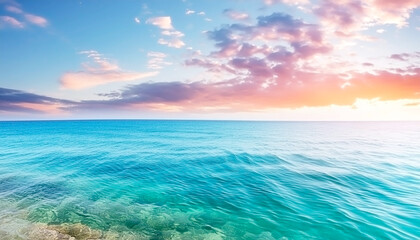 Obraz premium 透明度の高い南国の海の景色