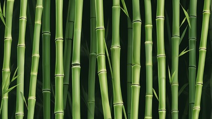 Bamboo forest background