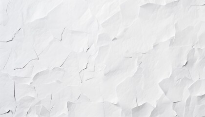 Obraz premium white crumpled paper texture