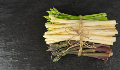 Color Garden Asparagus Texture Background, Many Fresh Vegetables Mockup