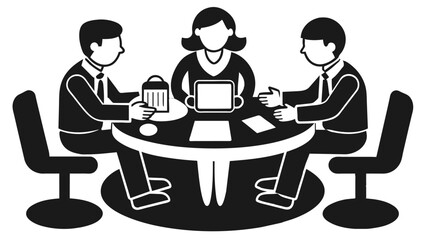 Roundtable Discussion Icon