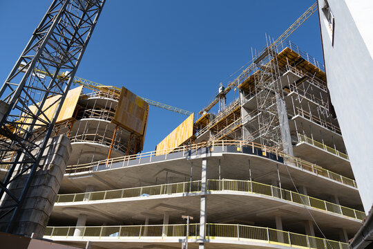 Construction Site At Sunny Day