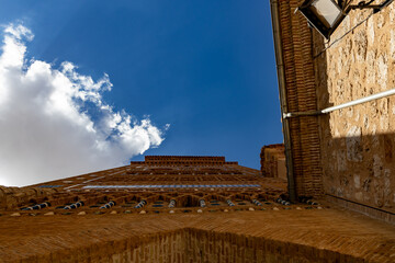 spain teruel city and buildings