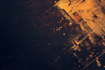 Dark abstract background for creative visual graphics