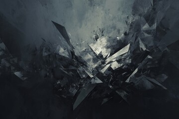 Dark abstract background for creative visual projects