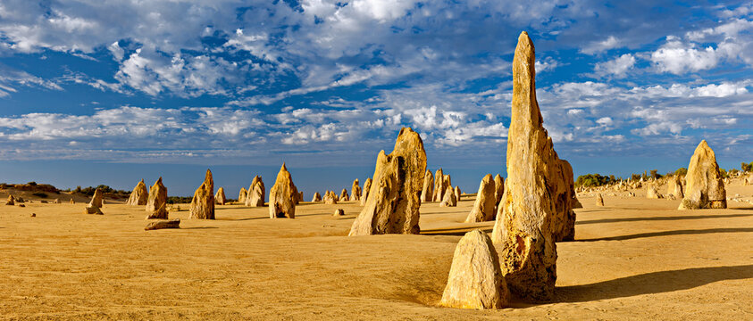 The Pinnacles rock formations in Western Australia