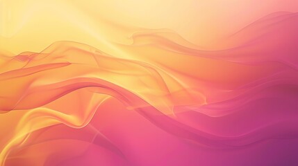 Fototapeta premium Serene Transition - Smooth Gradient Background from Warm to Cool Tones