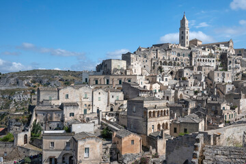 The Old town of Matera, Basilicata Region, Italy