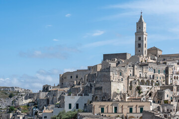 The Old town of Matera, Basilicata Region, Italy