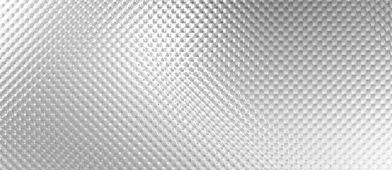 Silver gradient background. Foil paper, glitter effect. Chrome metal grey pattern. Gradation noise texture. Vector abstract illustration for web, card, bg, certificate design
