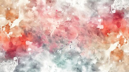 Obraz premium Serene Ripple - Abstract Watercolor Background with Soft Brush Strokes and Artistic Flair