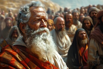 Moses Appointing Elders: Deuteronomy Leadership
