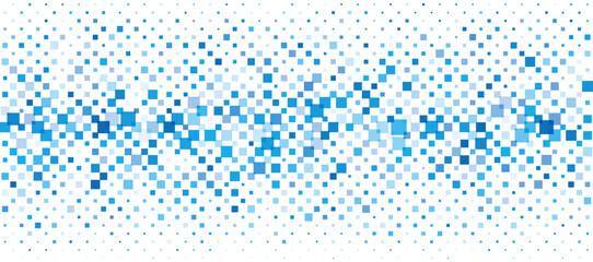 幾何学　背景　青　四角　ベクター