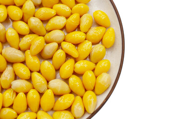 Boiled ginkgo nuts, ginkgo seeds