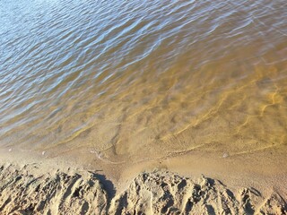 a serene beach with soft sand