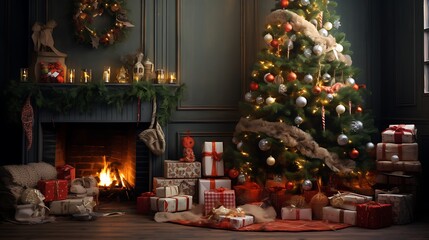 Obraz premium christmas decoration 