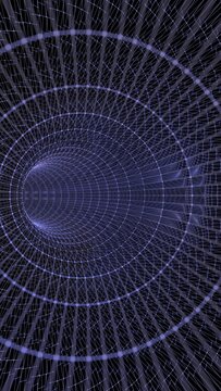 The circular tunnel of technology.