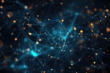 Obraz premium A cluster of light bulbs linked together, possibly for decoration or display