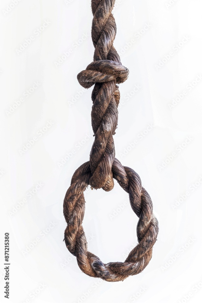 Poster close-up of a rope with a secure knot