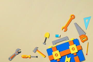 Labor day concept or greeting card