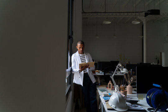 Man Working At The Office