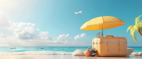 Stay Stress-Free with Travel Insurance. Peace of Mind Travel Protection concept